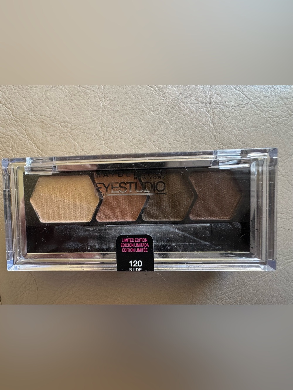 Maybelline EyeStudio Eyeshadow Palette - Nude Browns Caramel Beige and Golds 120